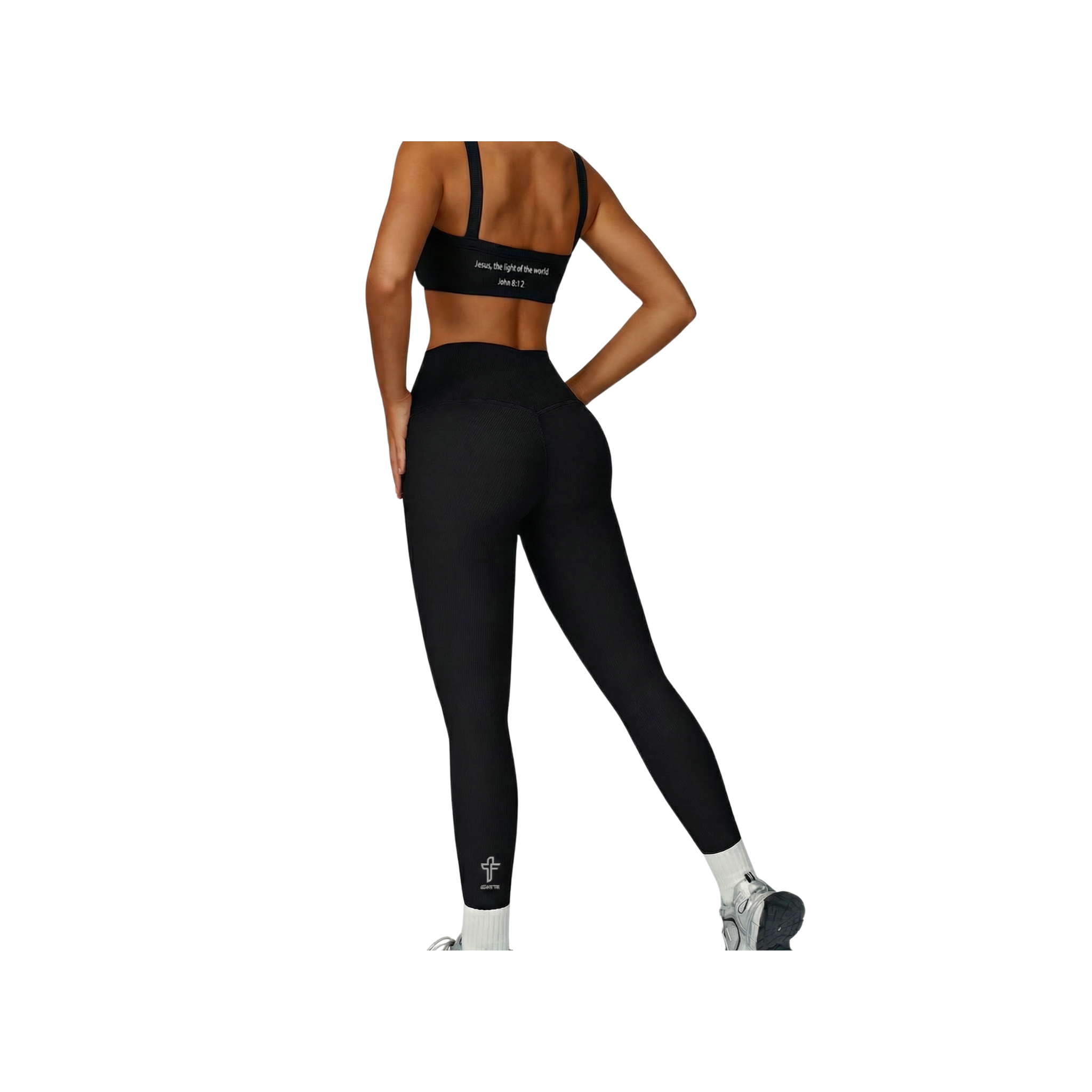 Ribbed High-Waist Leggings