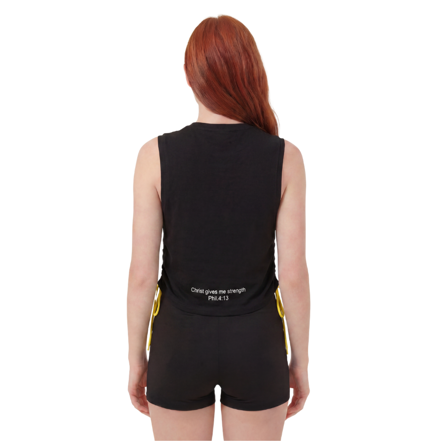Drawstring Active Vest