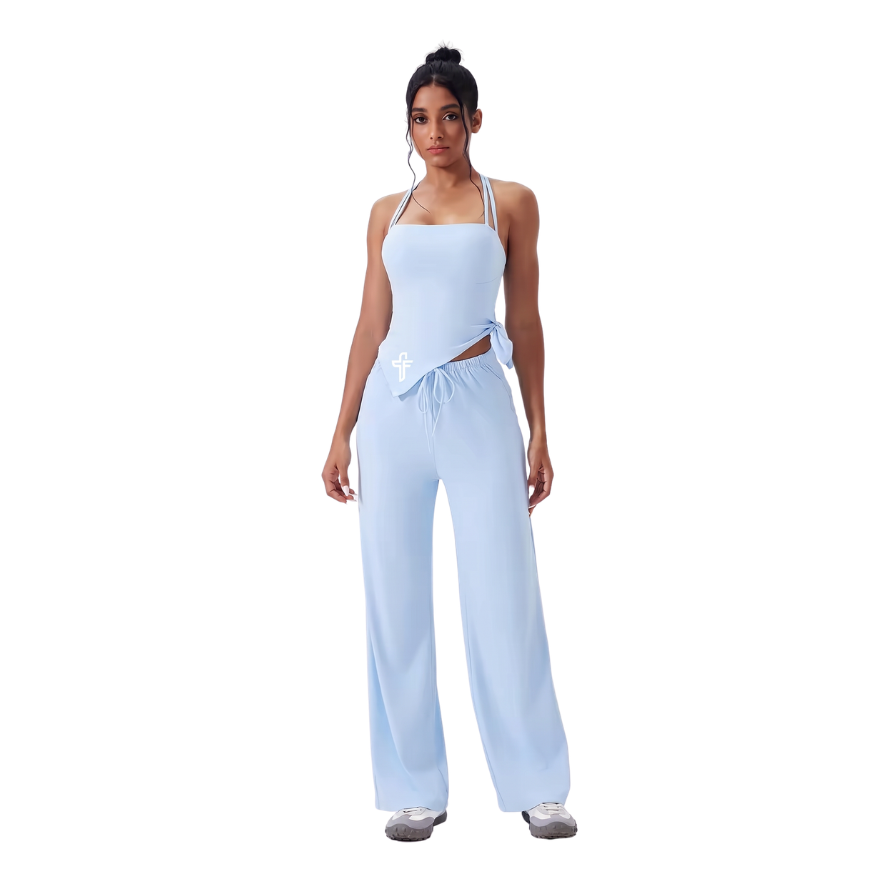 Sculpt Tie-Side Strappy Active Tank