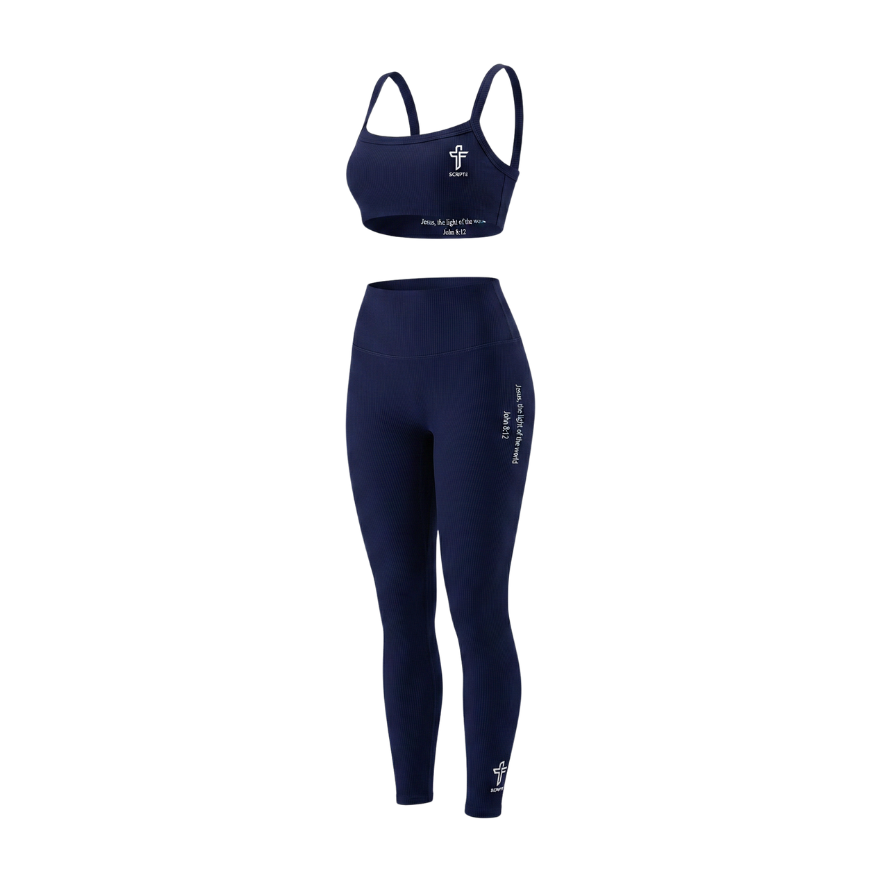 Ribbed High-Waist Leggings