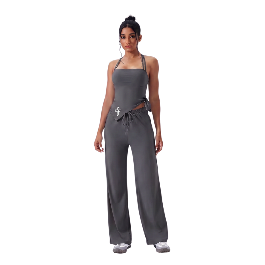 Sculpt Tie-Side Strappy Active Tank