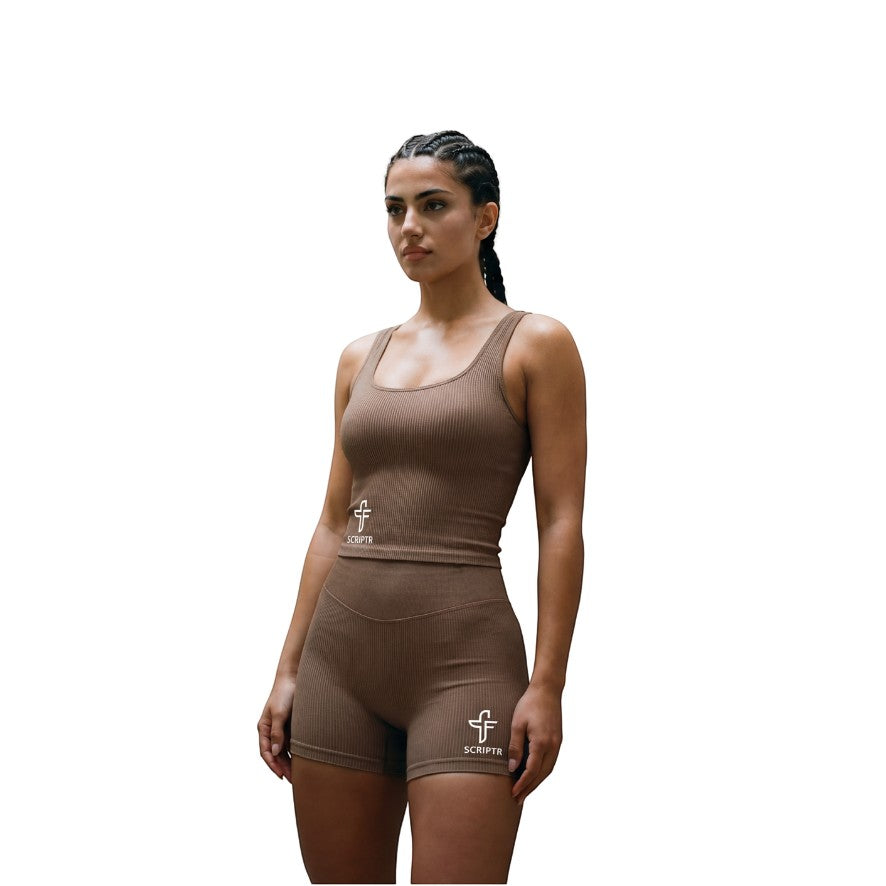 Ribbed Essential Shorts