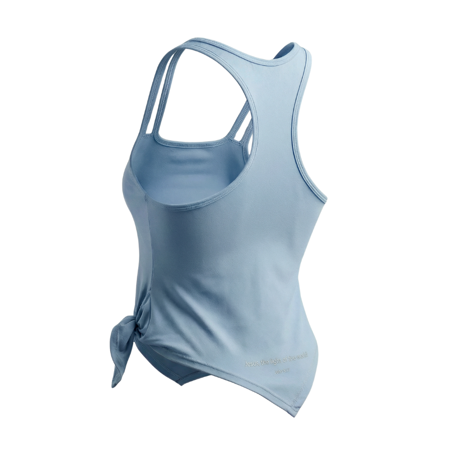 Sculpt Tie-Side Strappy Active Tank
