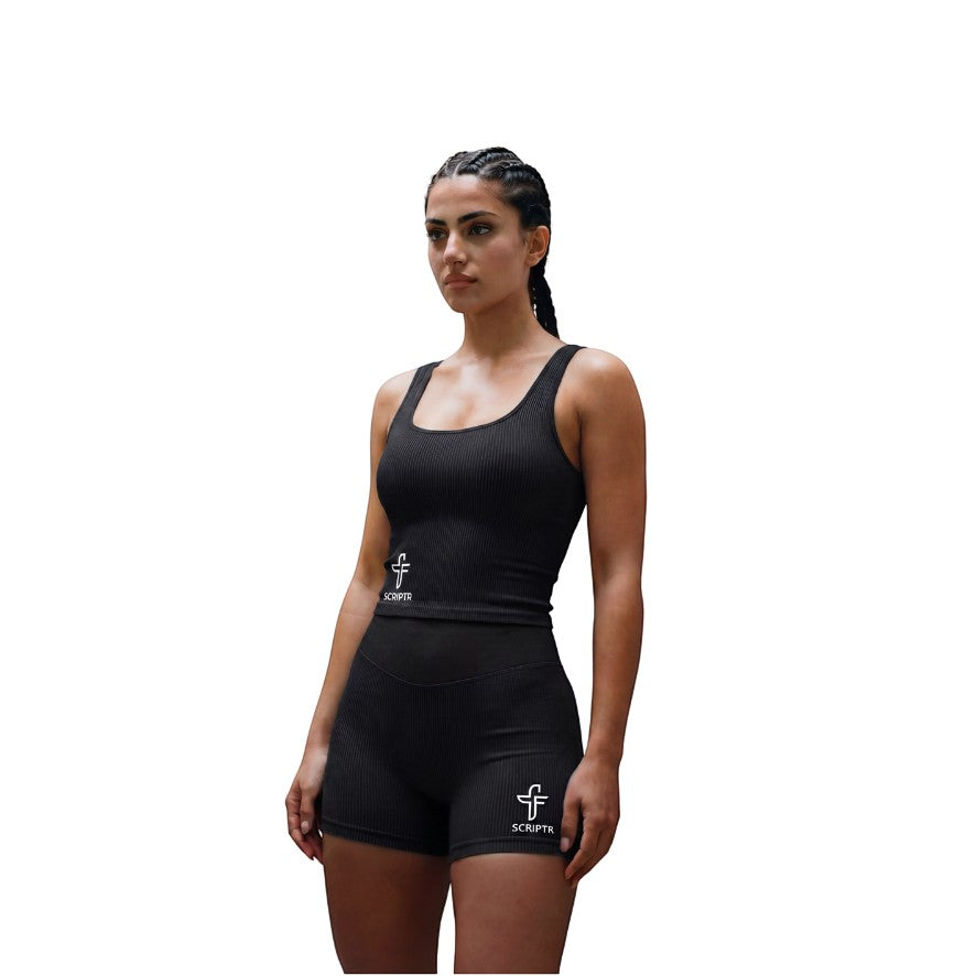 Ribbed Essential Shorts