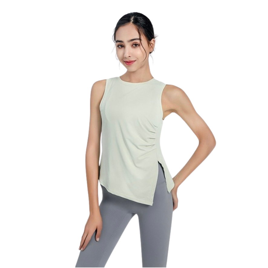 Side Split Flow Top
