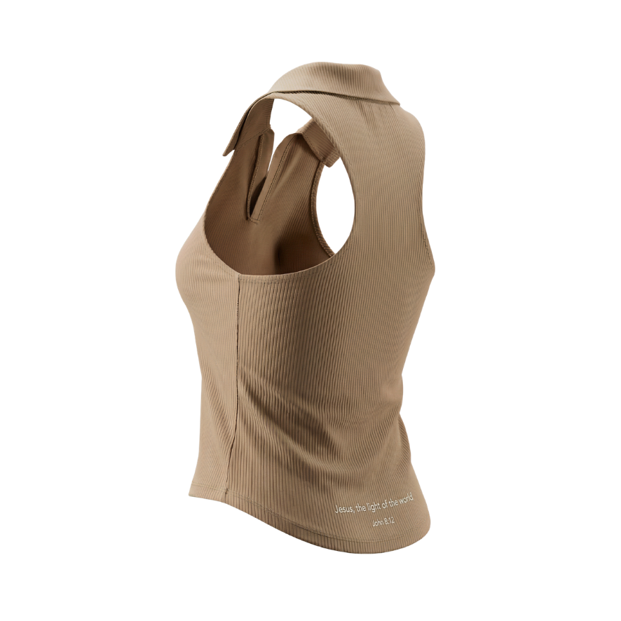 Collared Performance Tank