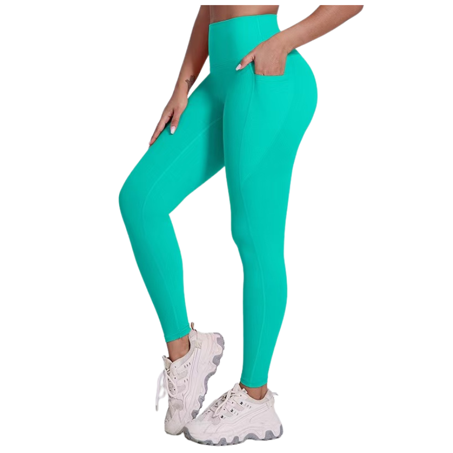 Drop-in Side Pockets Leggings
