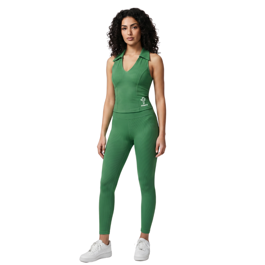 Collared Performance Tank