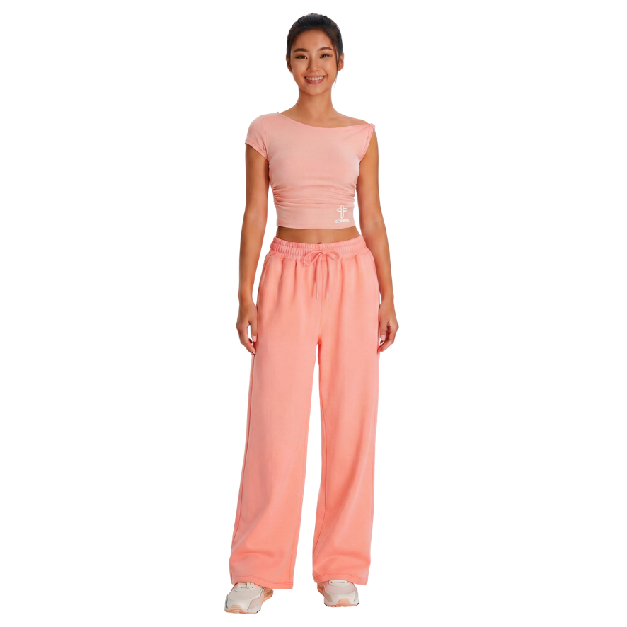 Soft Cap Sleeve Crop Top