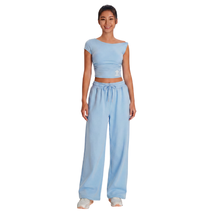 Soft Cap Sleeve Crop Top