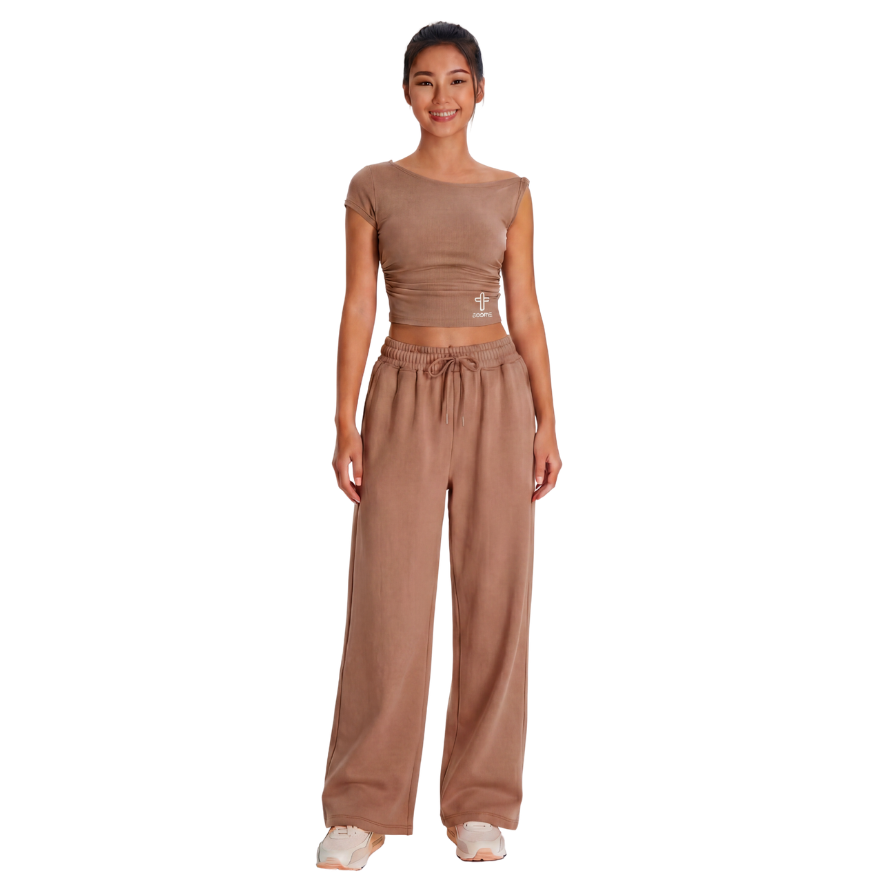 Soft Cap Sleeve Crop Top