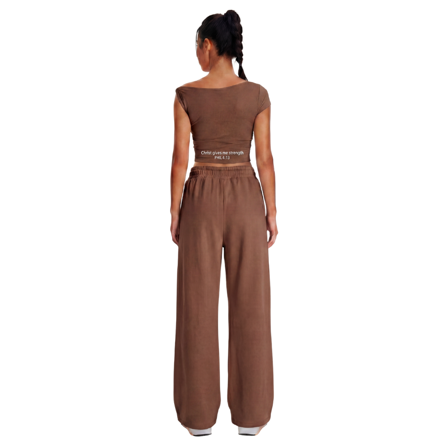 Soft Cap Sleeve Crop Top