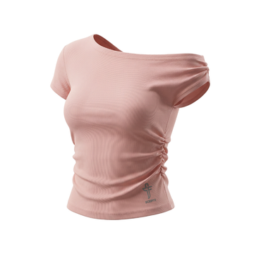 Soft Cap Sleeve Crop Top