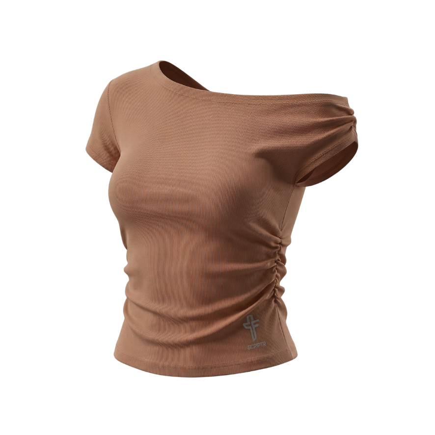 Soft Cap Sleeve Crop Top