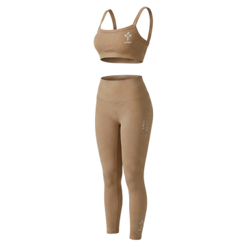 Ribbed High-Waist Leggings