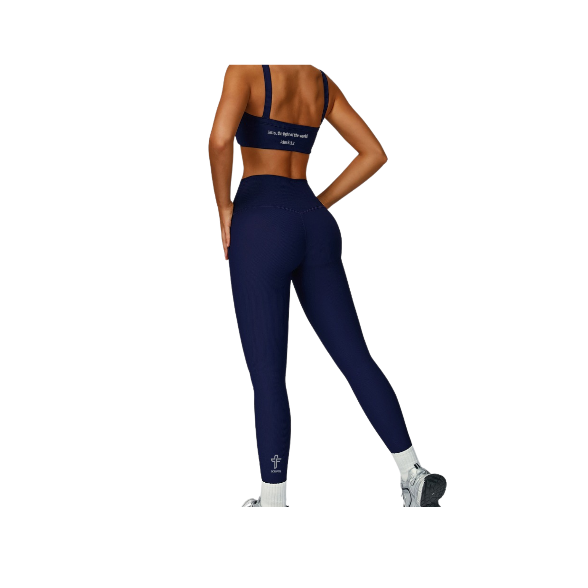 Ribbed High-Waist Leggings